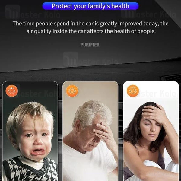 دستگاه تصفیه کننده و خوشبو کننده هوا Joyroom HL-CY019 Sky Series Car Purifier