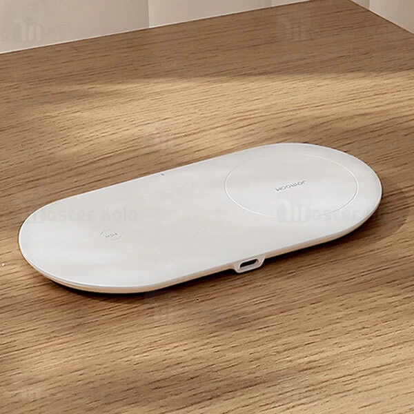 شارژر وایرلس جویروم Joyroom JR-A26 2 in 1 High Power Wireless Charger 15W توان 15 وات به همراه کابل