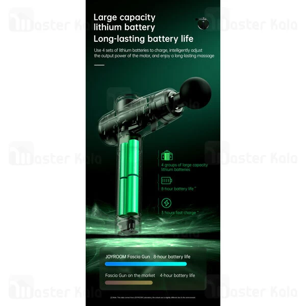 ماساژور Joyroom JR-GH102 Gun Muscle Massager 80W