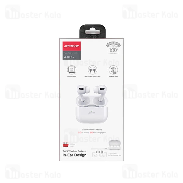 هدست بلوتوث دوگوش Joyroom True Wireless Bilateral Bluetooth Earbuds JR-T03 Pro 2020