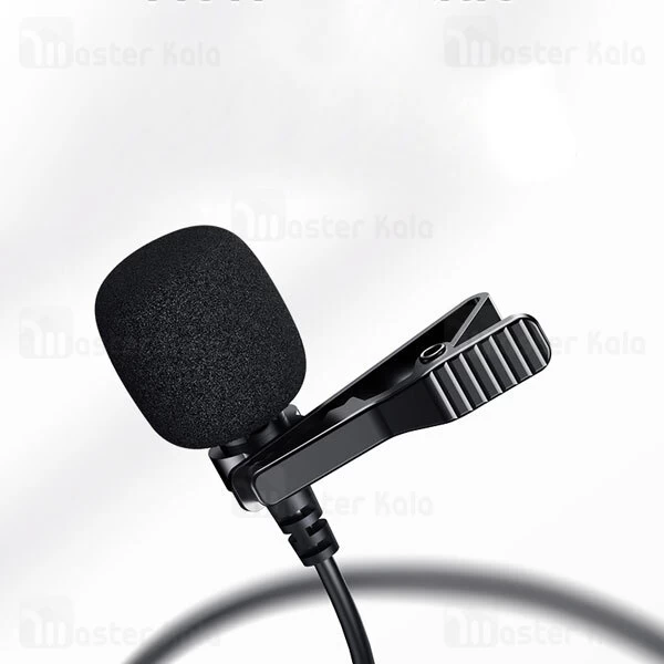 میکروفون سیم دار جویروم Joyroom Lavalier Microphone JR-LM1 3.5mm Jack 2M طول 2 متر