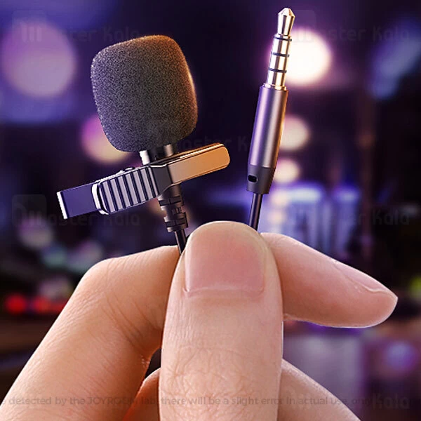 میکروفون سیم دار جویروم Joyroom Lavalier Microphone JR-LM1 3.5mm Jack 3M طول 3 متر