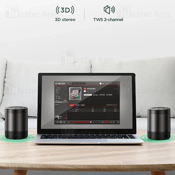 اسپیکر بلوتوث جویروم Joyroom TWS Bluetooth Speaker JR-M09 1200mAh 5W رم خور