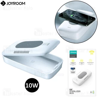 دستگاه ضد عفونی کننده یو وی و شارژر وایرلس جویروم Joyroom UVC-WP-Box Sterilizer 10W Wireless
