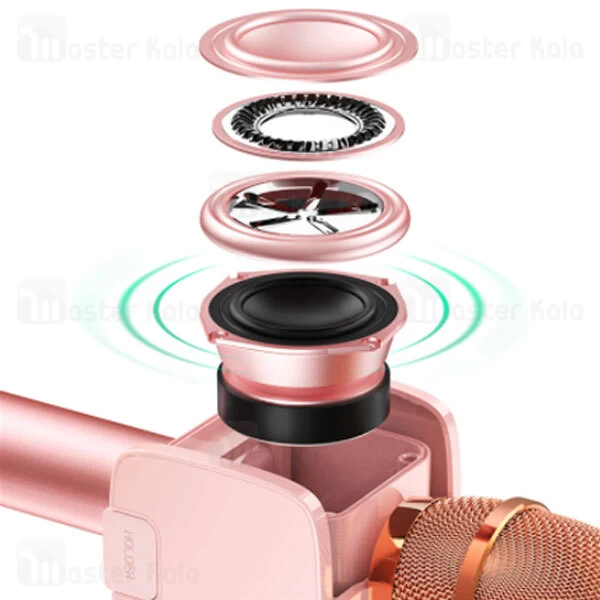 میکروفون بی سیم و هولدر گوشی جویروم Joyroom Wireless Microphone JR-MC3 with Mobile Holder