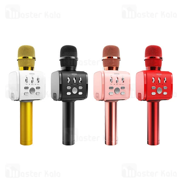 میکروفون بی سیم و هولدر گوشی جویروم Joyroom Wireless Microphone JR-MC3 with Mobile Holder