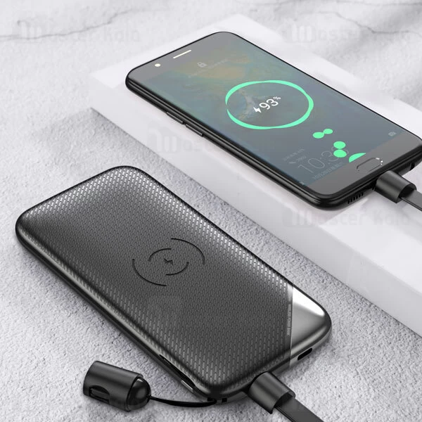 پاوربانک وایرلس 10000 جویروم Joyroom Wise Series Wireless Power Bank D-M224 2A توان 2 آمپر