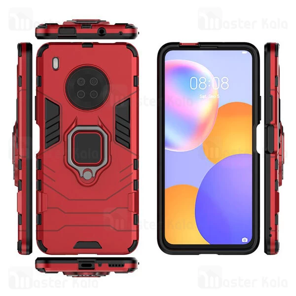 قاب Huawei Y9a KEYSION ShockProof Armor Ring Holder Case