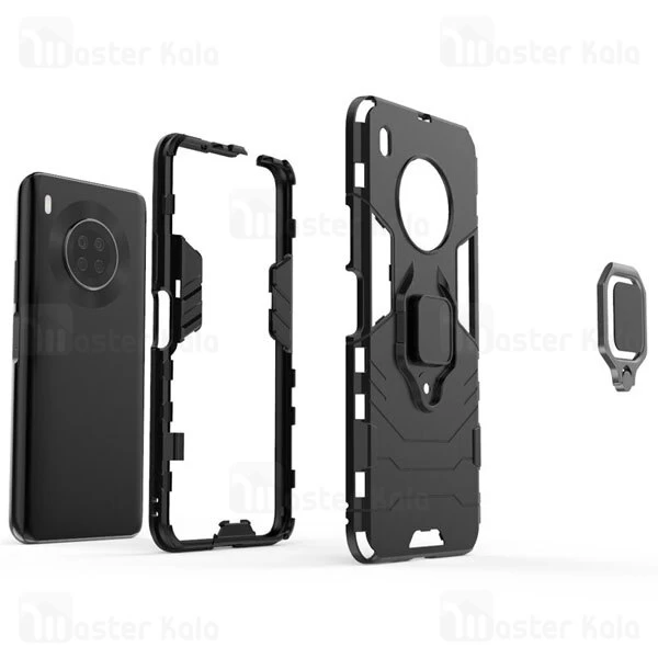 قاب Huawei Y9a KEYSION ShockProof Armor Ring Holder Case