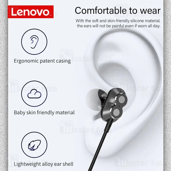 هندزفری بلوتوث Lenovo HE08 Hanging Wireless Bluetooth