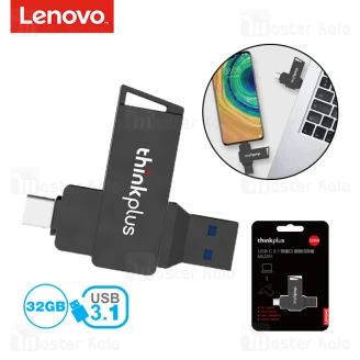 فلش مموری 32 گیگابایت لنوو Lenovo Thinkplus MU251 32GB USB 3.1 Double Head با سری تایپ سی