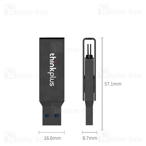 فلش مموری Lenovo Thinkplus MU253 32GB USB 3.1 Double Head