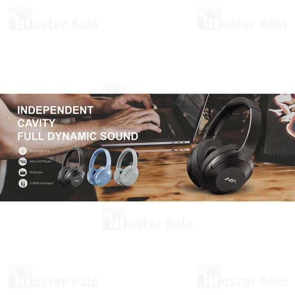 هدفون بلوتوث NIA NX100 Wireless Bluetooth Headphones