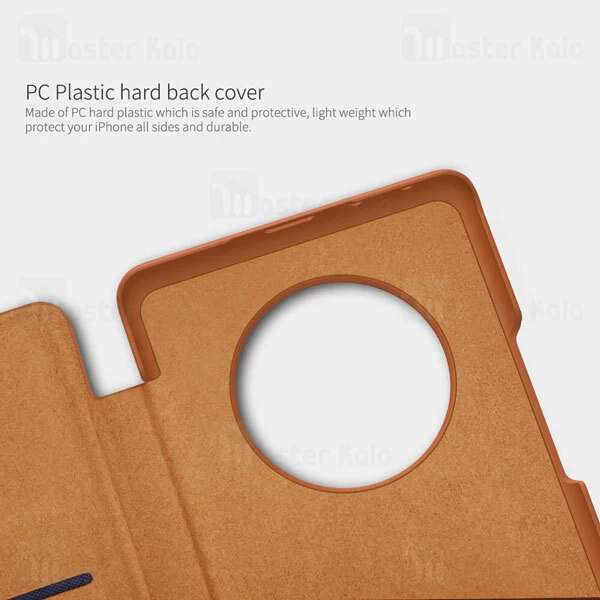 کیف چرمی Huawei Mate 40 Nillkin Qin Leather Case