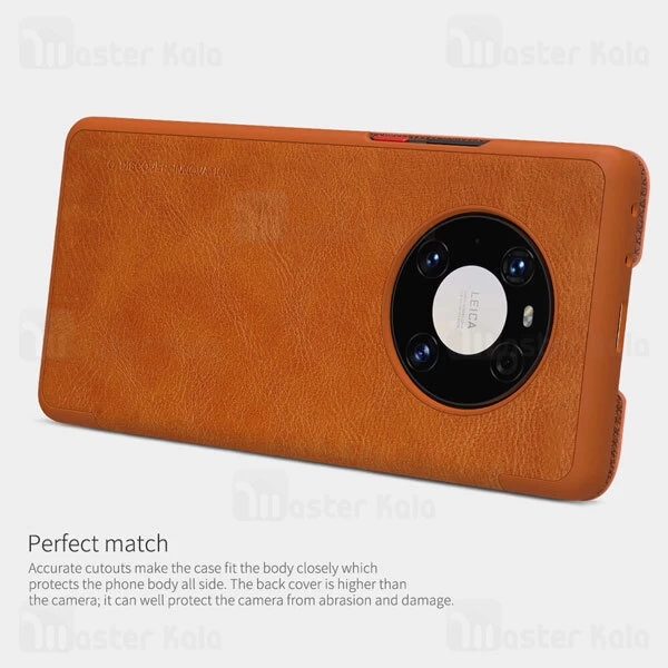 کیف چرمی Huawei Mate 40 Nillkin Qin Leather Case