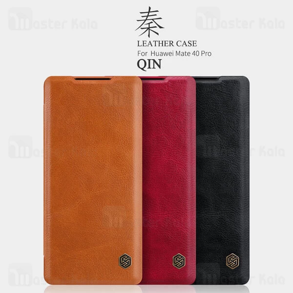 کیف چرمی Huawei Mate 40 Nillkin Qin Leather Case