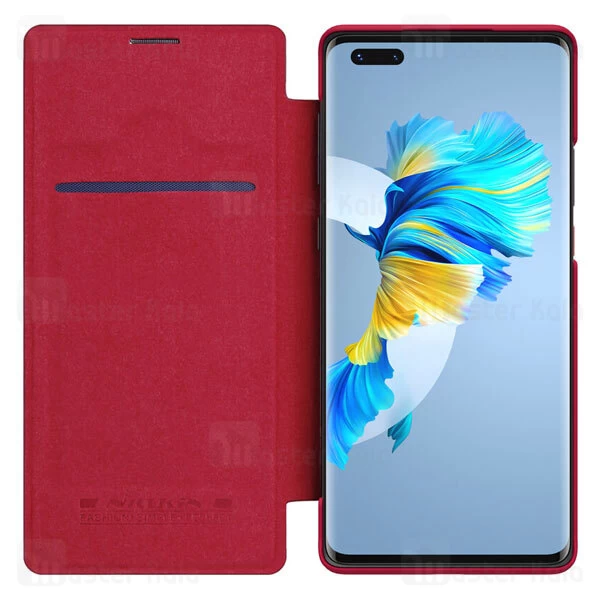کیف چرمی Huawei Mate 40 Pro Nillkin Qin Leather Case