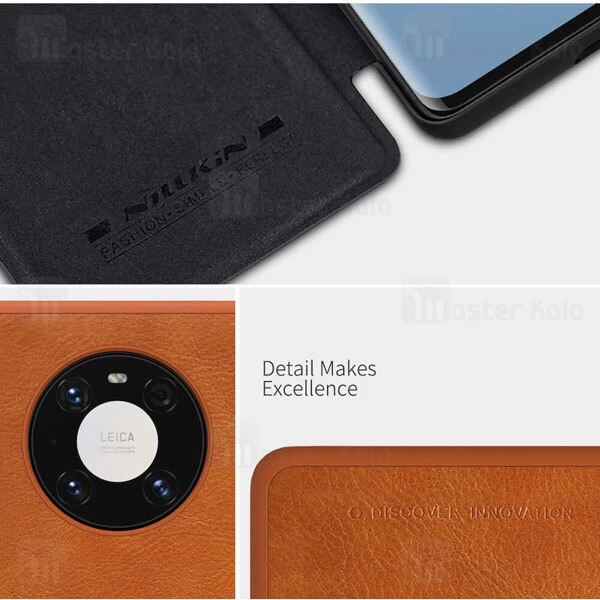 کیف چرمی Huawei Mate 40 Nillkin Qin Leather Case