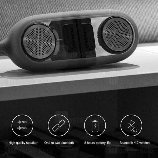 اسپیکر بلوتوث ریمکس Remax RB-M22 TWS Bluetooth Speaker With Magnetic Connectable Base توان 6 وات