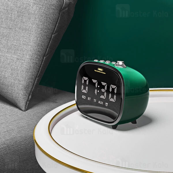 اسپیکر بلوتوث Remax RB-M52 2in1 Wireless Hifi Speaker and Alarm Clock