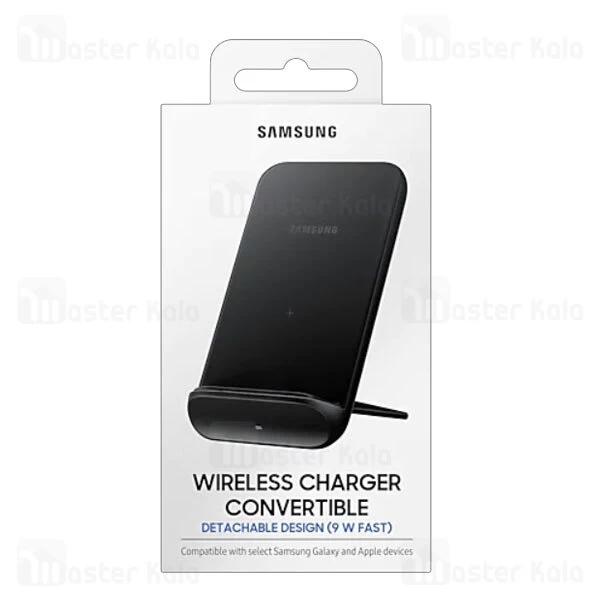 شارژر وایرلس سامسونگ Samsung Fast Wireless Charger Convertible EP-N3300TBEGGB 9W توان 9 وات