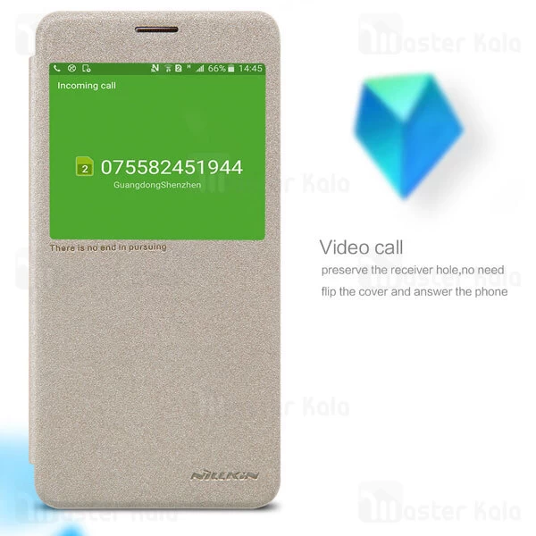 کیف کلاسوری Samsung Galaxy C7 Nillkin Sparkle Case