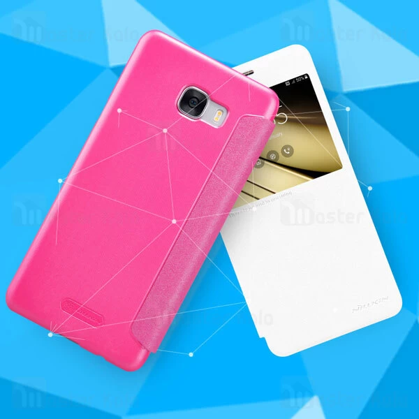 کیف کلاسوری Samsung Galaxy C7 Nillkin Sparkle Case