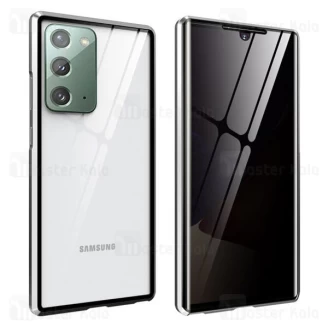 قاب مگنتی 360 درجه Samsung Galaxy Note 20 Magnetic 2 in 1 Case دارای گلس صفحه