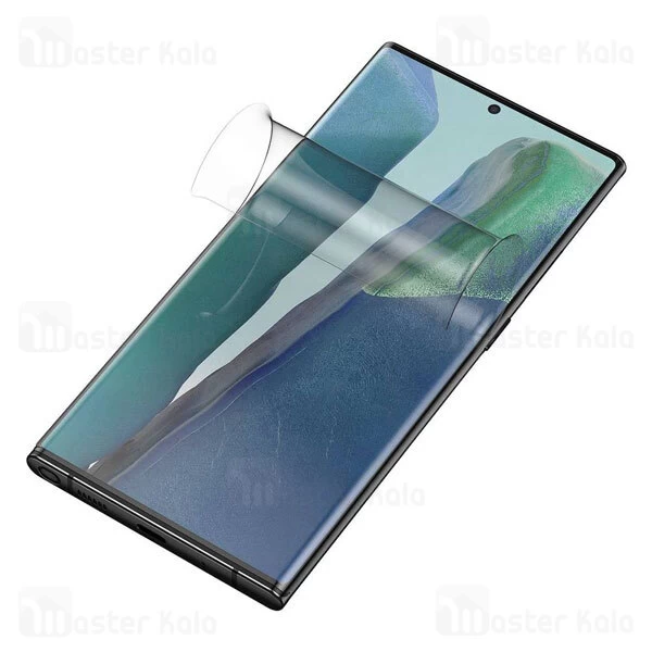 محافظ نانو Samsung Galaxy Note 20 Ultra Full Screen Curved Surface Water Gel Protector Baseus SGSANOTE20P-SA02 2pcs