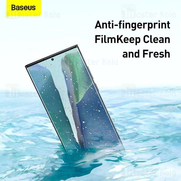 محافظ نانو Samsung Galaxy Note 20 Ultra Full Screen Curved Surface Water Gel Protector Baseus SGSANOTE20P-SA02 2pcs