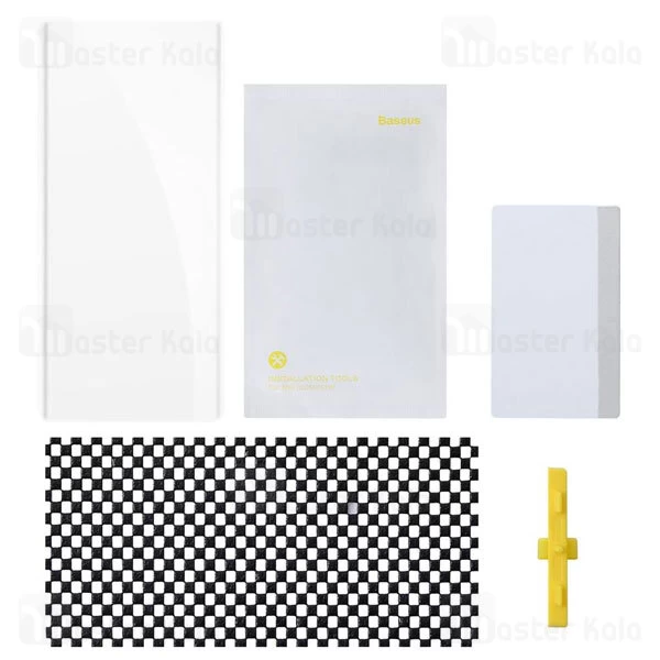 محافظ نانو Samsung Galaxy Note 20 Ultra Full Screen Curved Surface Water Gel Protector Baseus SGSANOTE20P-SA02 2pcs