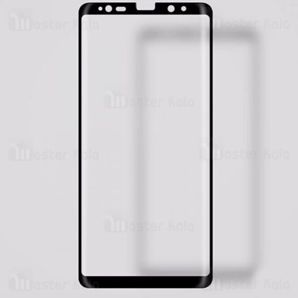 محافظ صفحه نمایش شیشه ای تمام صفحه و خمیده Mocol تمام چسب Samsung Galaxy Note 8
