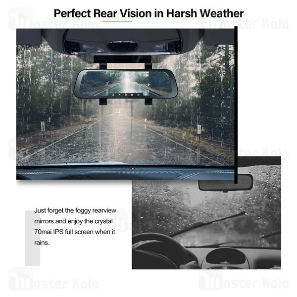 دوربین خودرو Xiaomi 70mai Midrive Rearview Dash Cam D07 Wide