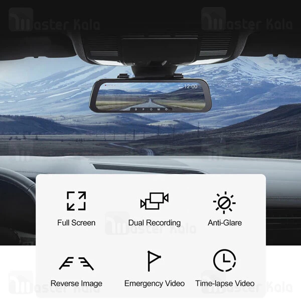 دوربین خودرو Xiaomi 70mai Midrive Rearview Dash Cam D07 Wide