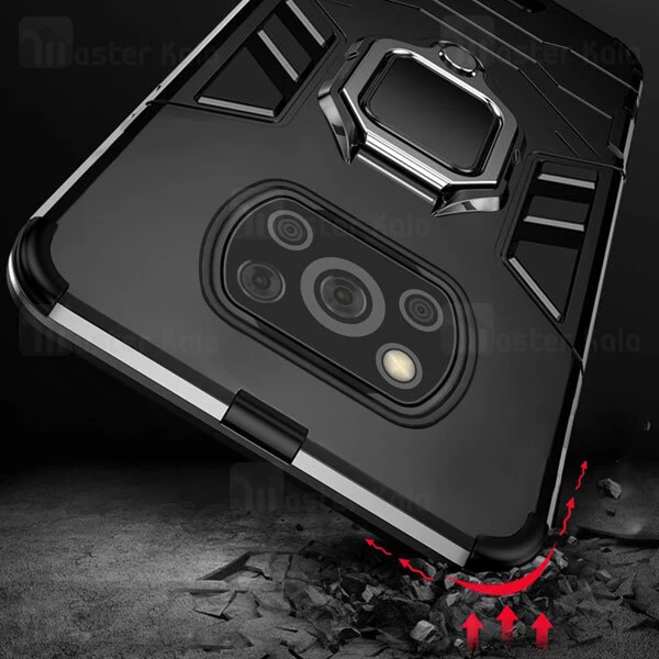 گارد ضد ضربه انگشتی شیائومی Xiaomi Poco X3 KEYSION ShockProof Armor Ring