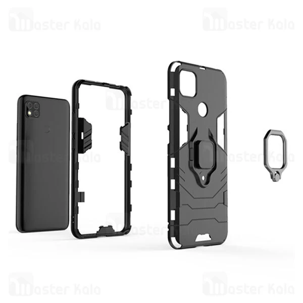گارد ضد ضربه انگشتی شیائومی Xiaomi Redmi 9C KEYSION ShockProof Armor Ring