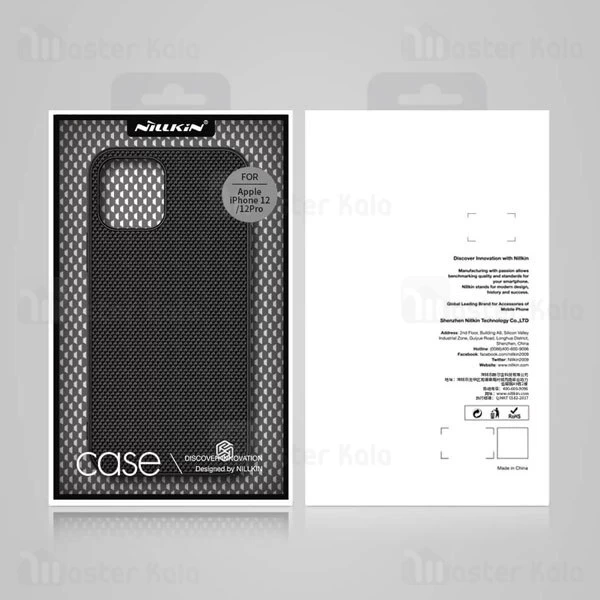 قاب فیبر نیلکین ایفون Apple iPhone 12 / 12 Pro Nillkin Textured Nylon Fiber Case