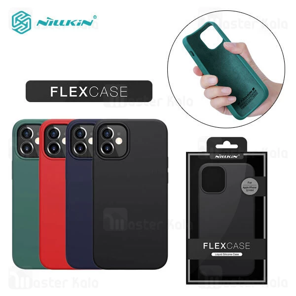 قاب سیلیکونی نیلکین آیفون Apple iPhone 12 Mini Nillkin Flex PURE Case