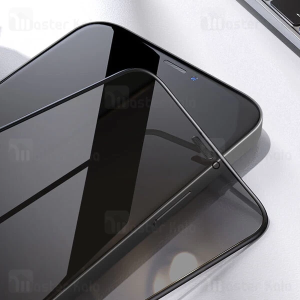 گلس حریم شخصی تمام صفحه تمام چسب آیفون Apple iPhone 12 Mini Nillkin Guardian Privacy
