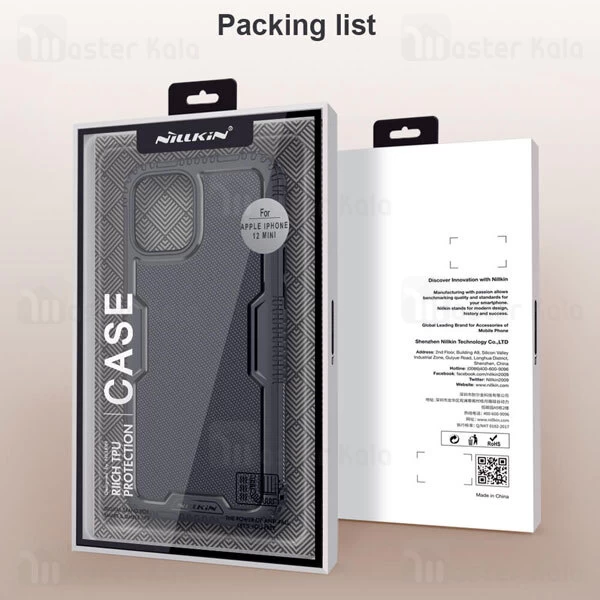 قاب محافظ Apple iPhone 12 Mini Nillkin Tactics Riich TPU Case