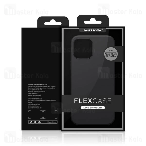 قاب سیلیکونی نیلکین آیفون Apple iPhone 12 Pro Max Nillkin Flex PURE Case