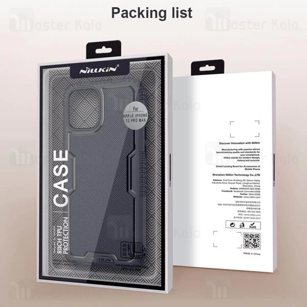 قاب محافظ Apple iPhone 12 Pro Max Nillkin Tactics Riich TPU Case