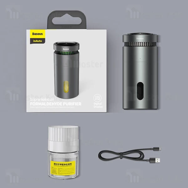 دستگاه تصفیه هوای خودرو بیسوس Baseus ACJHQ01-01 Supramolecular Formaldehyde Purifier