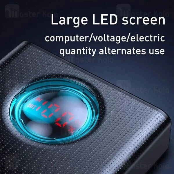 پاوربانک Baseus Amblight Digital Display QC3 PD3 PPLG000101 65W Power Bank