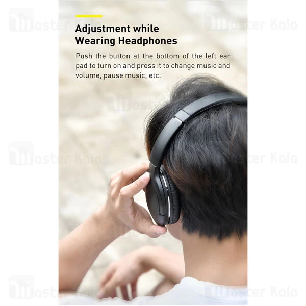 هدفون بلوتوث Baseus D02 Pro Encok Wireless Bluetooth Headphones NGTD010301