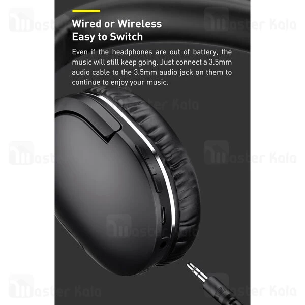 هدفون بلوتوث Baseus D02 Pro Encok Wireless Bluetooth Headphones NGTD010301