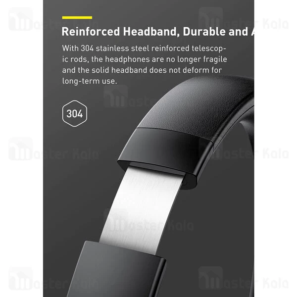 هدفون بلوتوث Baseus D02 Pro Encok Wireless Bluetooth Headphones NGTD010301