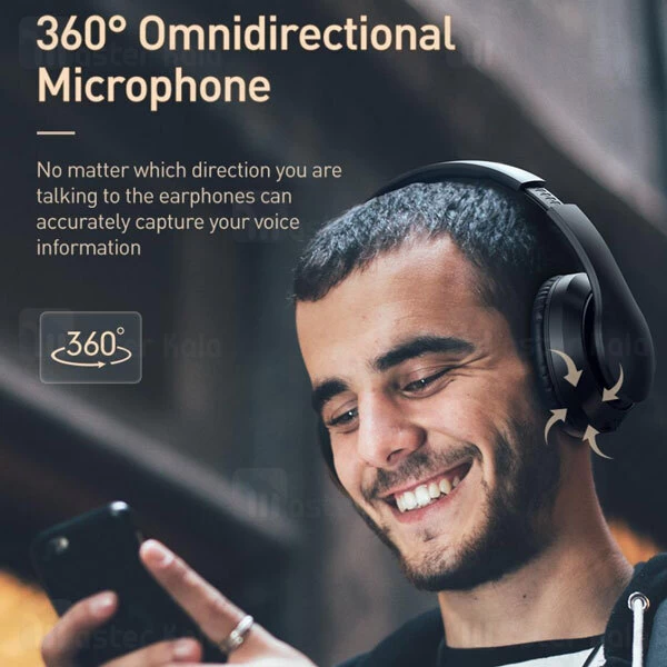 هدفون بلوتوث Baseus D07 Encok Wireless Bluetooth Headphones NGD07-01