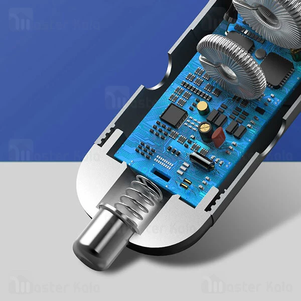 شارژر فندکی سوپر شارژ بیسوس Baseus Digital Display PPS Dual 45W CCBX-C0G توان 45 وات