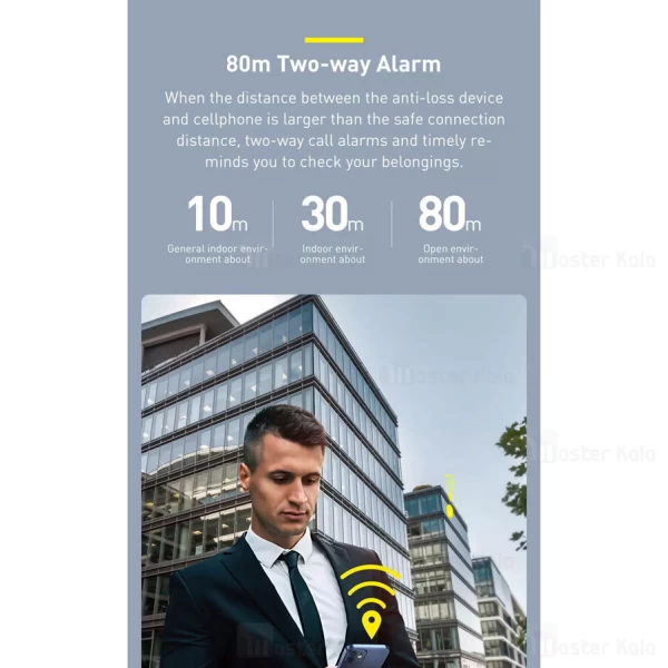 ردیاب Baseus Intelligent T3 Rechargeable Anti-lost Tracke ZLFDQT3-01